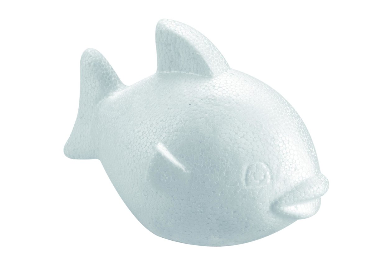 Polystyreen vis 13cm